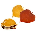 Certified International Autumn Fields Leaf Appetizer Plate
