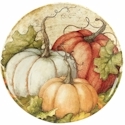Certified International Autumn Fields Salad/Dessert Plate