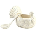 Certified International Autumn Fields Turkey Gravy Boat with Ladle