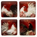Certified International Avignon Rooster Dessert Plate