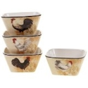 Certified International Avignon Rooster Ice Cream Bowl