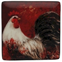 Certified International Avignon Rooster Square Platter