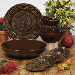 Certified International Aztec Brown