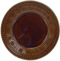 Certified International Aztec Brown Dinner Plate