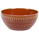 Certified International Aztec Rust Deep Bowl