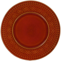 Certified International Aztec Rust Dinner Plate