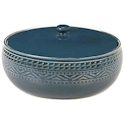Certified International Aztec Teal Bean Pot
