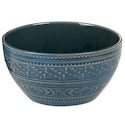 Certified International Aztec Teal Ice Cream Bowl