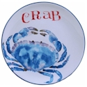 Certified International Beach House Kitchen Crab Dessert Plate