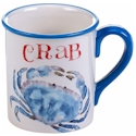 Certified International Beach House Kitchen Crab Mug