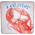 Certified International Beach House Kitchen Lobster Square Platter