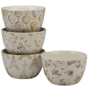 Certified International Beautiful Romance Ice Cream Bowl