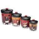 Certified International Bistro Canister Set