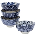 Certified International Blue Indigo Ice Cream Bowl