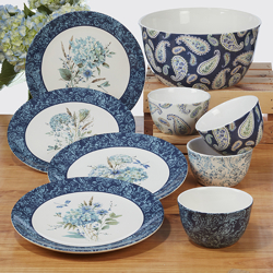 Certified International Bohemian Blue