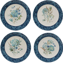Certified International Bohemian Blue Dinner Plate