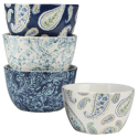 Certified International Bohemian Blue Ice Cream Bowl
