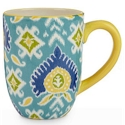 Certified International Boho Brights Ikat Mug