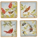 Certified International Botanical Birds Dessert Plate