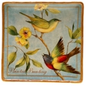 Certified International Botanical Birds Dinner Plate