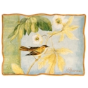 Certified International Botanical Birds Rectangular Tray