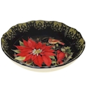 Certified International Botanical Christmas Pasta Serving Bowl