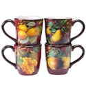 Certified International Botanical Fruit Mug
