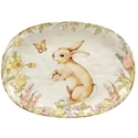 Certified International Bunny Patch Oval Platter