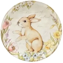 Certified International Bunny Patch Round Platter