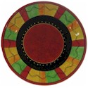 Certified International Caliente Dinner Plate