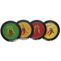 Certified International Caliente Salad/Dessert Plate