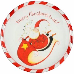 Certified International Celebrate Santa