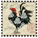 Certified International Damask Rooster