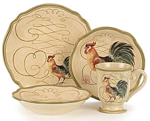 Certified International French Rooster