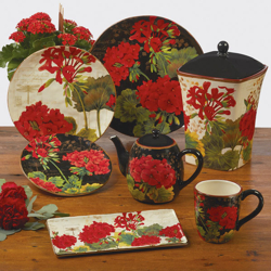 Certified International Geraniums