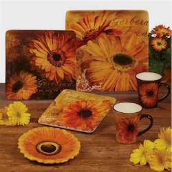 Certified International Gerber Daisy