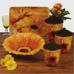 Certified International Gerber Daisy