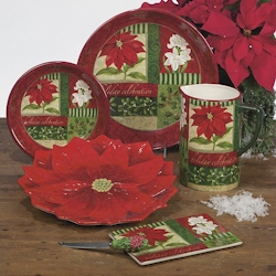 Certified International Holiday Poinsettia