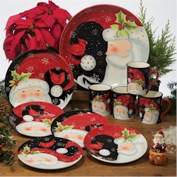 Certified International Jolly Santa