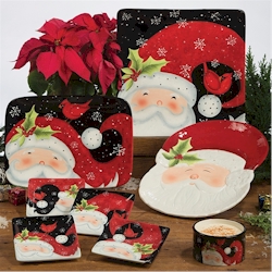 Certified International Jolly Santa