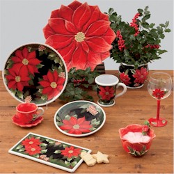 Certified International Poinsettia