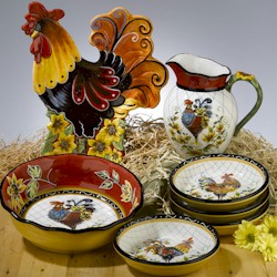 Certified International Chanticleer Rooster