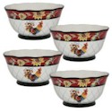 Certified International Chanticleer Rooster Ice Cream Bowl