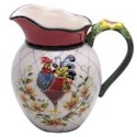 Certified International Chanticleer Rooster Pitcher