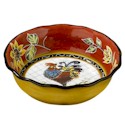Certified International Chanticleer Rooster Serving Bowl