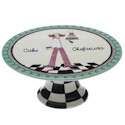 Certified International Chefanista Pedestal Cake Plate