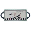 Certified International Chefanista Rectangular Platter with Handles