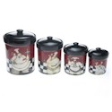 Certified International Chef de Cuisine Canister Set