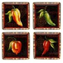 Certified International Chili Pepper Dessert Plate