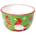 Certified International Christmas Presents Santa Ice Cream Bowl